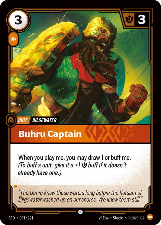 Buhru Captain [SFD-091/221] [Spiritforged]