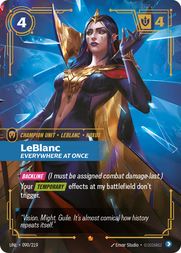 LeBlanc, Everywhere at Once [UNL-090/219] [Unleashed]