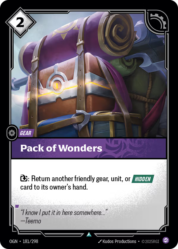 Pack of Wonders [OGN-181/298] [Origins]
