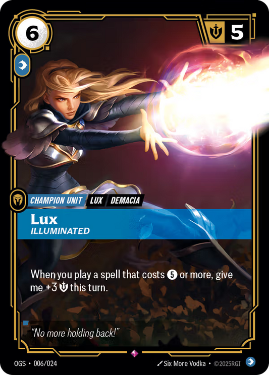 Lux, Illuminated OGS-006/024] [Origins Proving Grounds]
