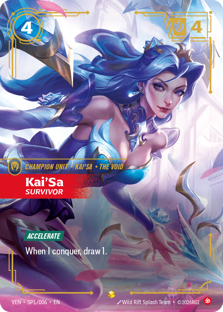 Kai'Sa, Survivor [VEN-SP1/006] [Vendetta]