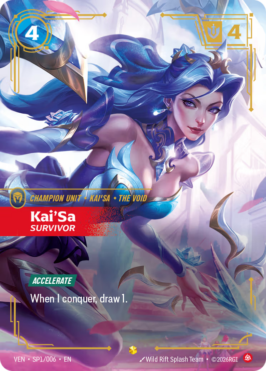 Kai'Sa, Survivor [VEN-SP1/006] [Vendetta]