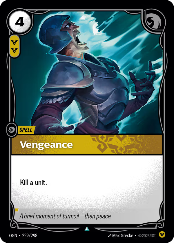 Vengeance [OGN-229/298] [Origins] [Foil]