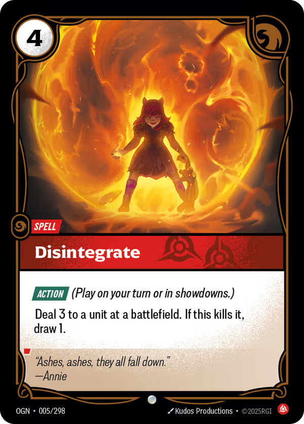 Disintegrate [OGN-005/298] [Origins]