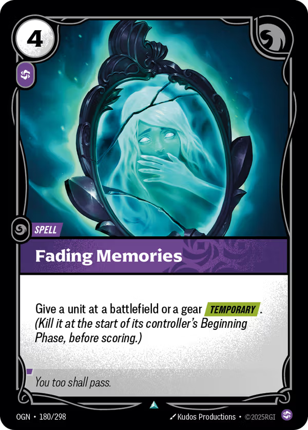 Fading Memories [OGN-180/298] [Origins]
