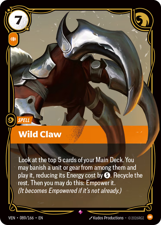 Wild Claw [VEN-089/166] [Vendetta]