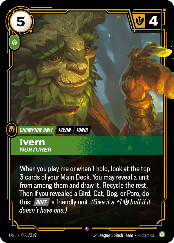 Ivern, Nurturer [UNL-051/219] [Unleashed]
