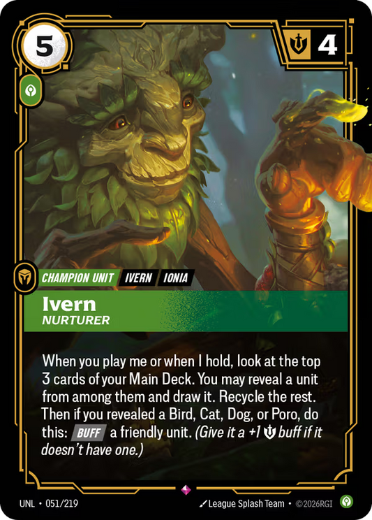 Ivern, Nurturer [UNL-051/219] [Unleashed]