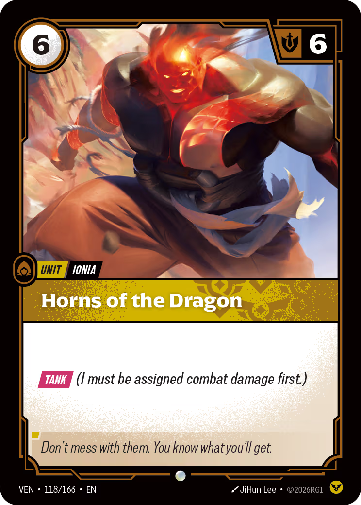 Horns of the Dragon [VEN-118/166] [Vendetta]