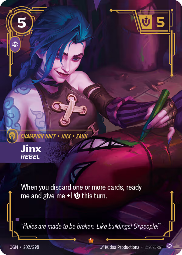 Jinx, Rebel [OGN-202/298] [Origins]