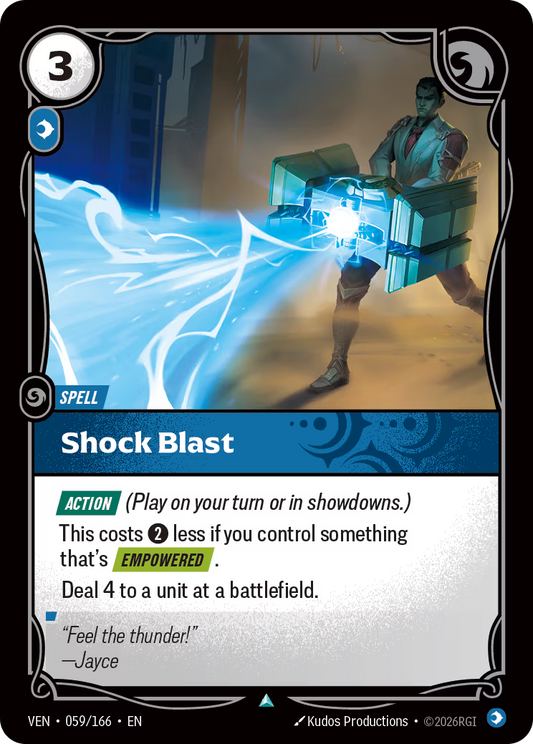 Shock Blast [VEN-059/166] [Vendetta] [Foil]