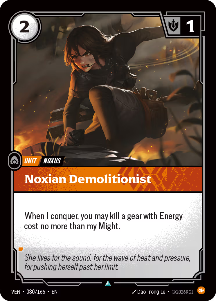 Noxian Demolitionist [VEN-080/166] [Vendetta]