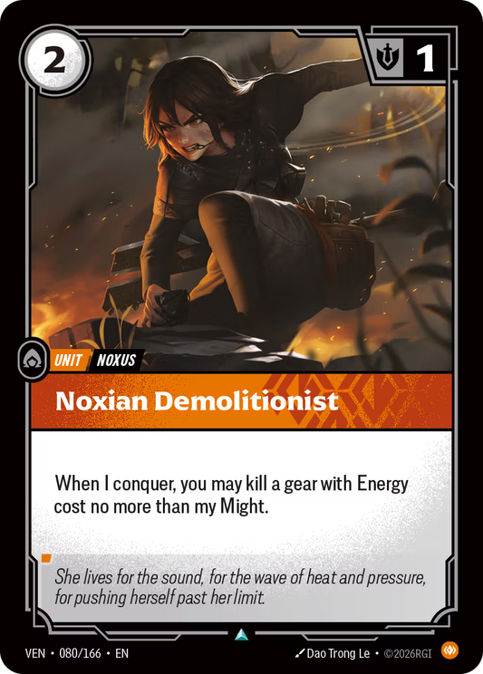 Noxian Demolitionist [VEN-080/166] [Vendetta]