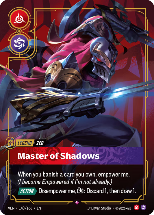 Master of Shadows [VEN-143/166] [Vendetta]