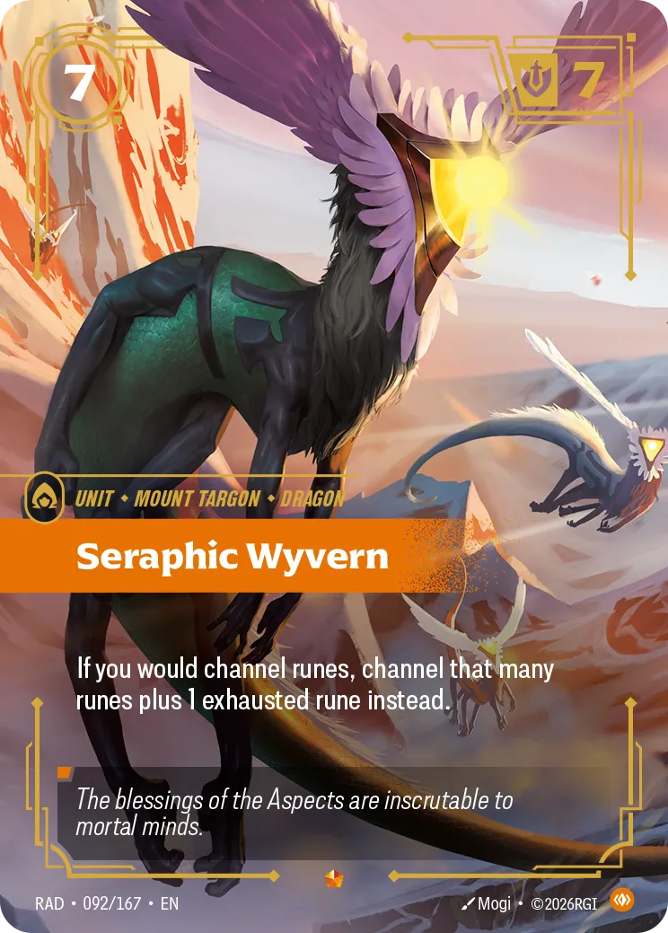 Seraphic Wyvern [RAD-092/167] [Radiance]
