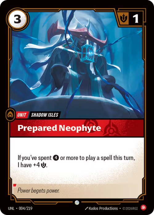 Prepared Neophyte [UNL-004/219] [Unleashed]