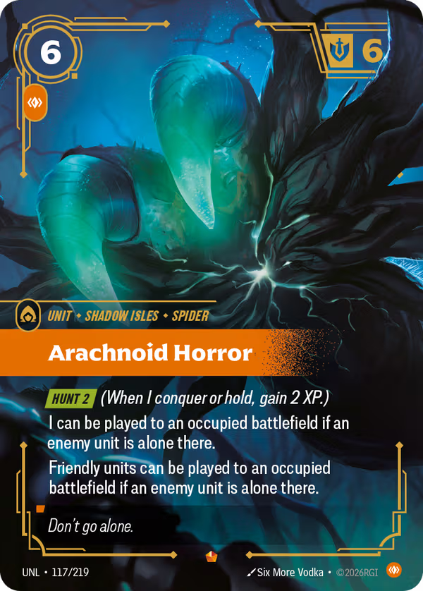 Arachnoid Horror [UNL-117/219] [Unleashed]