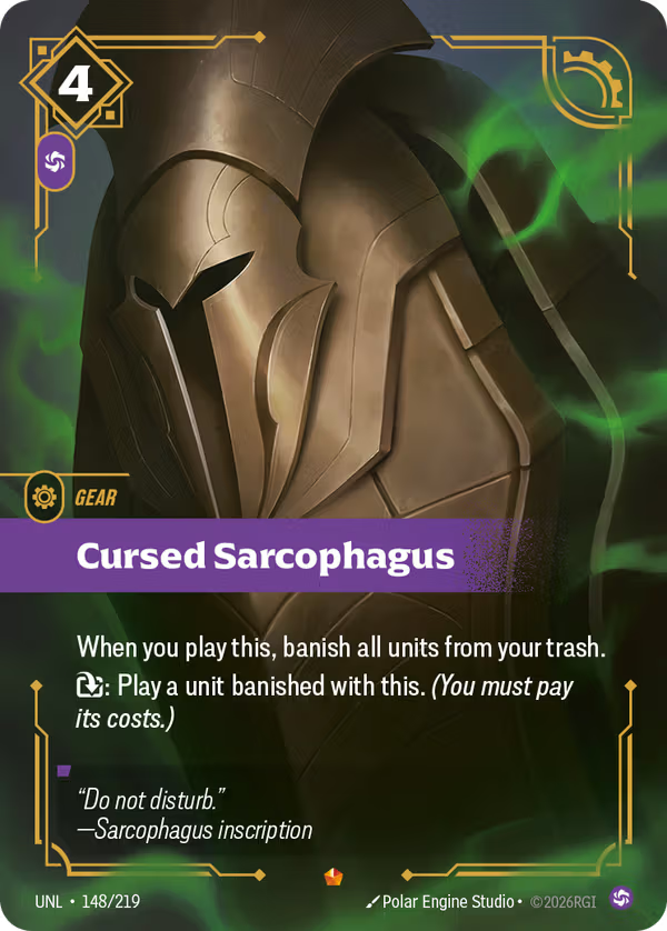 Cursed Sarcophagus [UNL-148/219] [Unleashed]