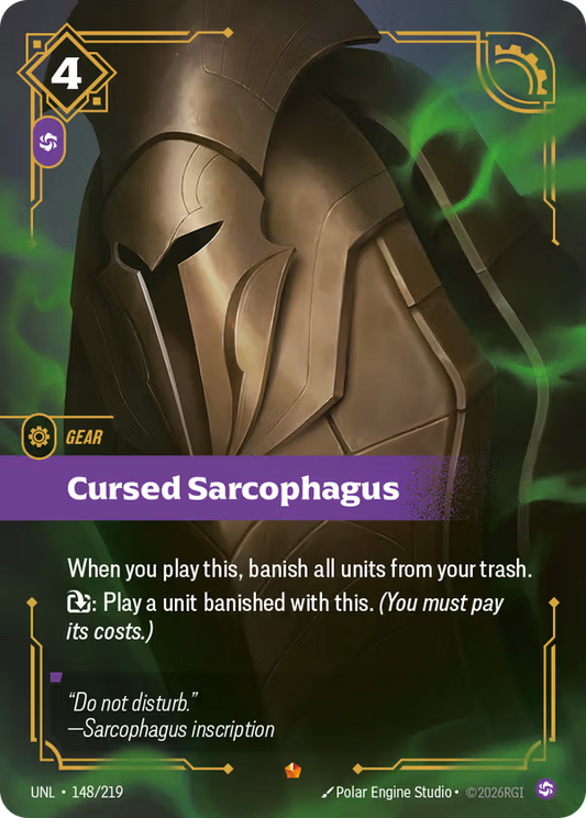 Cursed Sarcophagus [UNL-148/219] [Unleashed]