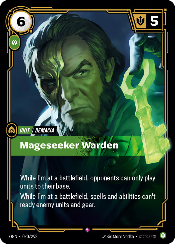 Mageseeker Warden [OGN-070/298] [Origins]