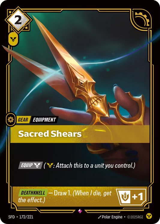 Sacred Shears [SFD-172/221] [Spiritforged]