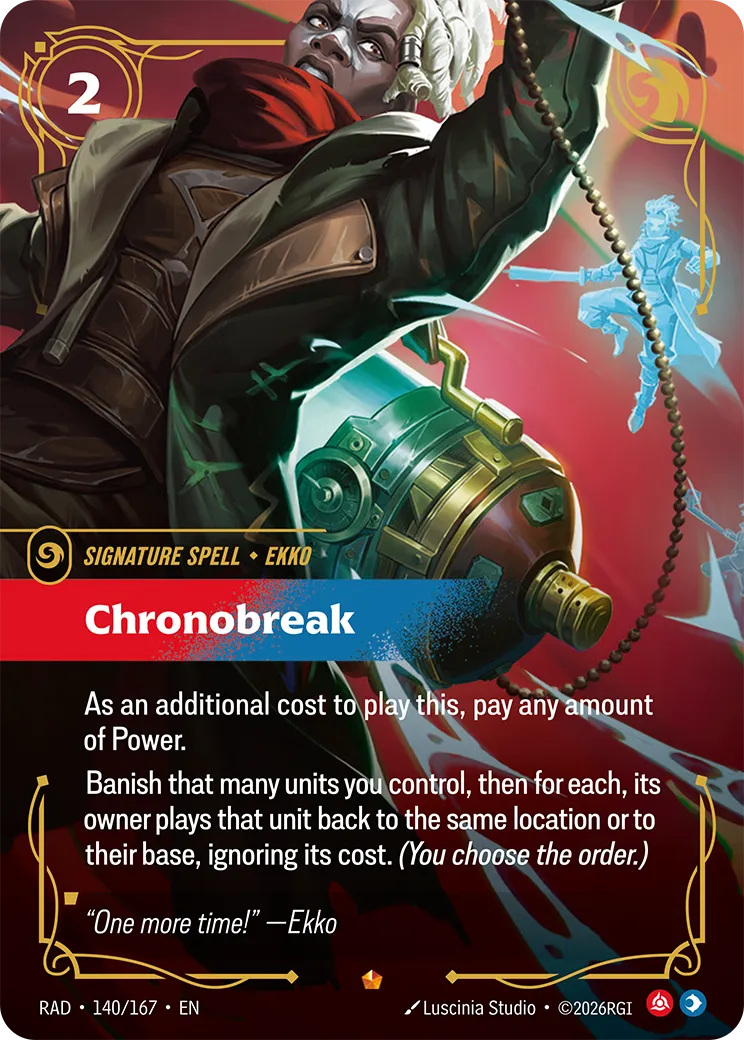 Chronobreak [RAD-140/167] [Radiance]