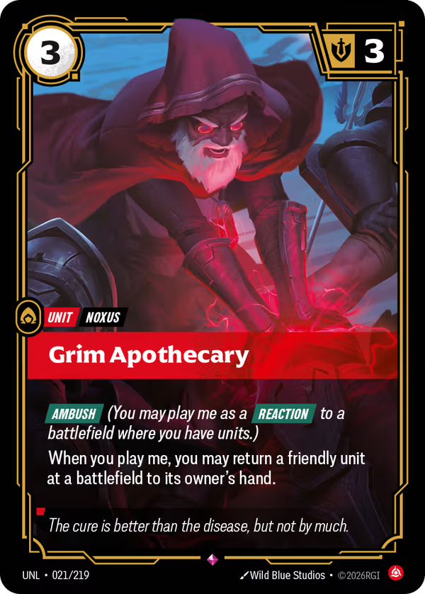 Grim Apothecary [UNL-021/219] [Unleashed]