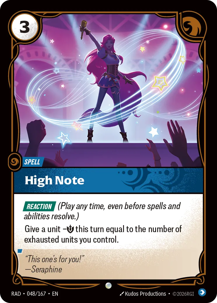 High Note [RAD-048/167] [Radiance] [Foil]