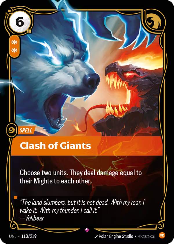 Clash of Giants [UNL-110/219] [Unleashed]