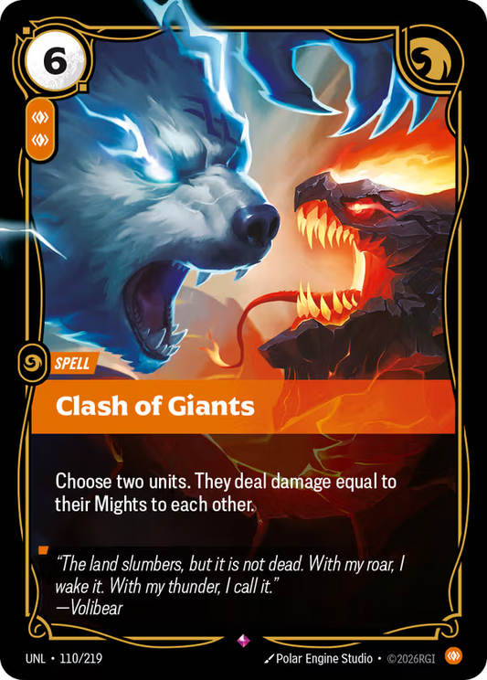 Clash of Giants [UNL-110/219] [Unleashed]
