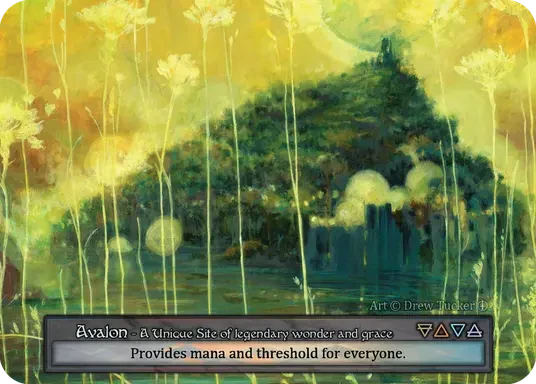 (FOIL) Avalon - Arthurian Legends - NM