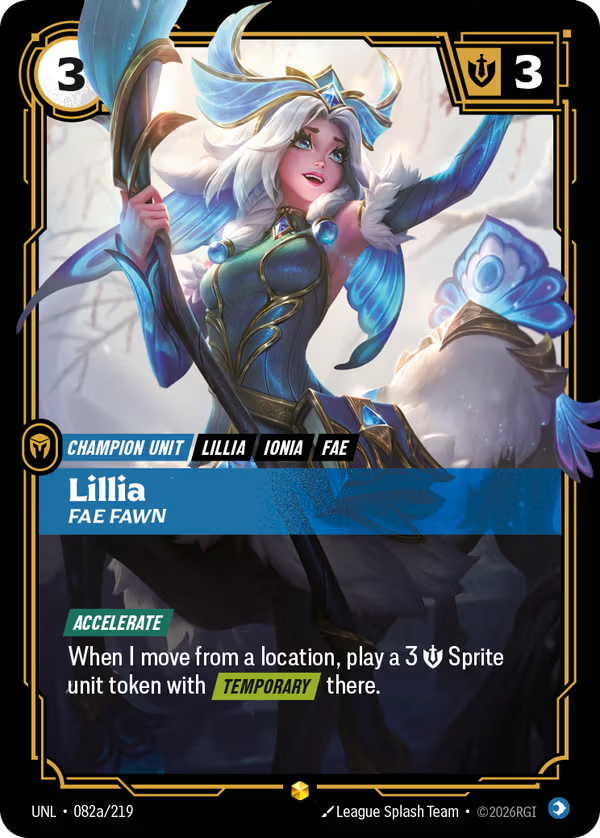 Lillia, Fae Fawn [UNL-082a/219] [Unleashed]