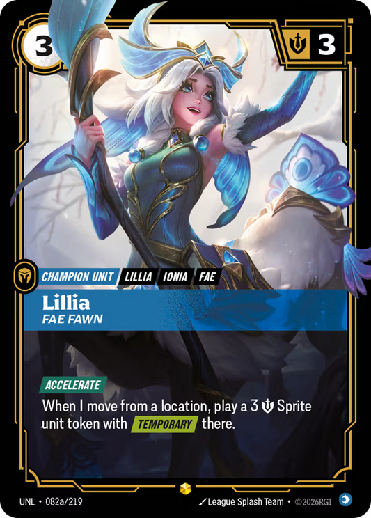 Lillia, Fae Fawn [UNL-082a/219] [Unleashed]