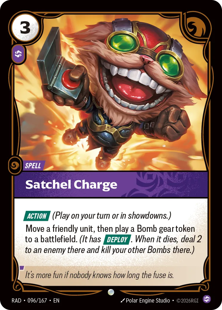 Satchel Charge [RAD-096/167] [Radiance]