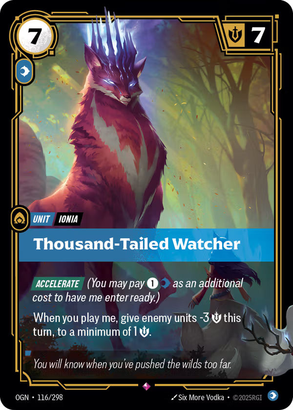 Thousand-Tailed Watcher [OGN-116/298] [Origins]