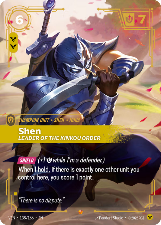 Shen, Leader of the Kinkou Order [VEN-138/166] [Vendetta]