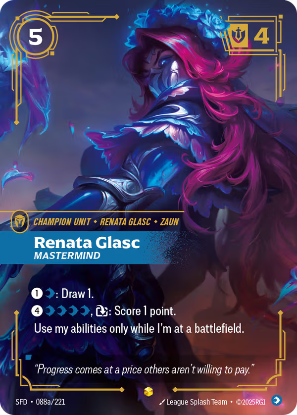 Renata Glasc, Mastermind [SFD-088a/221] [Spiritforged]