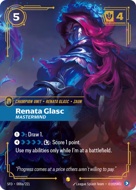 Renata Glasc, Mastermind [SFD-088a/221] [Spiritforged]