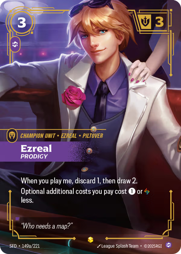 Ezreal, Prodigy [SFD-149a/221] [Spiritforged]