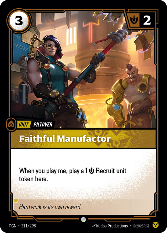 Faithful Manufactor [OGN-211/298] [Origins]