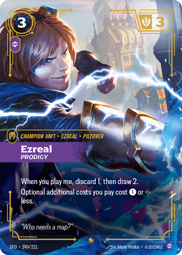Ezreal, Prodigy [SFD-149/221] [Spiritforged]