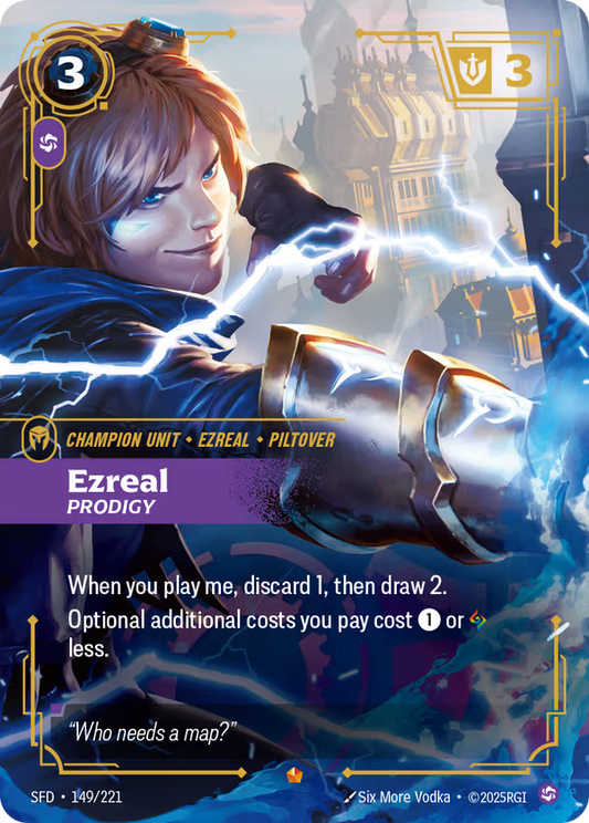 Ezreal, Prodigy [SFD-149/221] [Spiritforged]