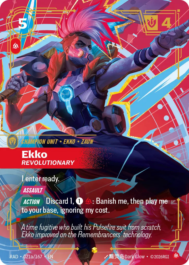Ekko, Revolutionary [RAD-021a/167] [Radiance]