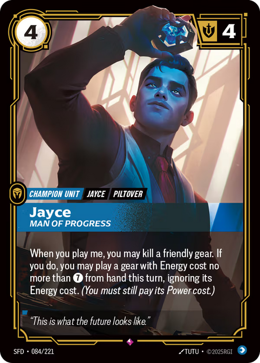 Jayce, Man of Progress [SFD-084/221] [Spiritforged]