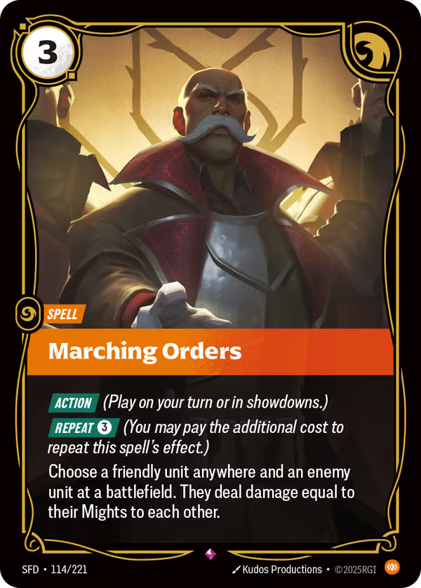 Marching Orders [SFD-114/221] [Spiritforged]
