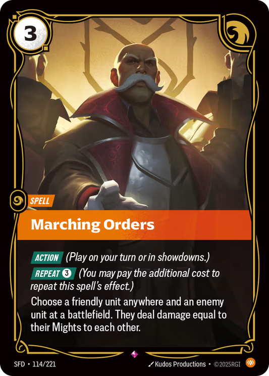Marching Orders [SFD-114/221] [Spiritforged]