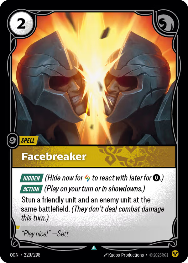 Facebreaker [OGN-220/298] [Origins]