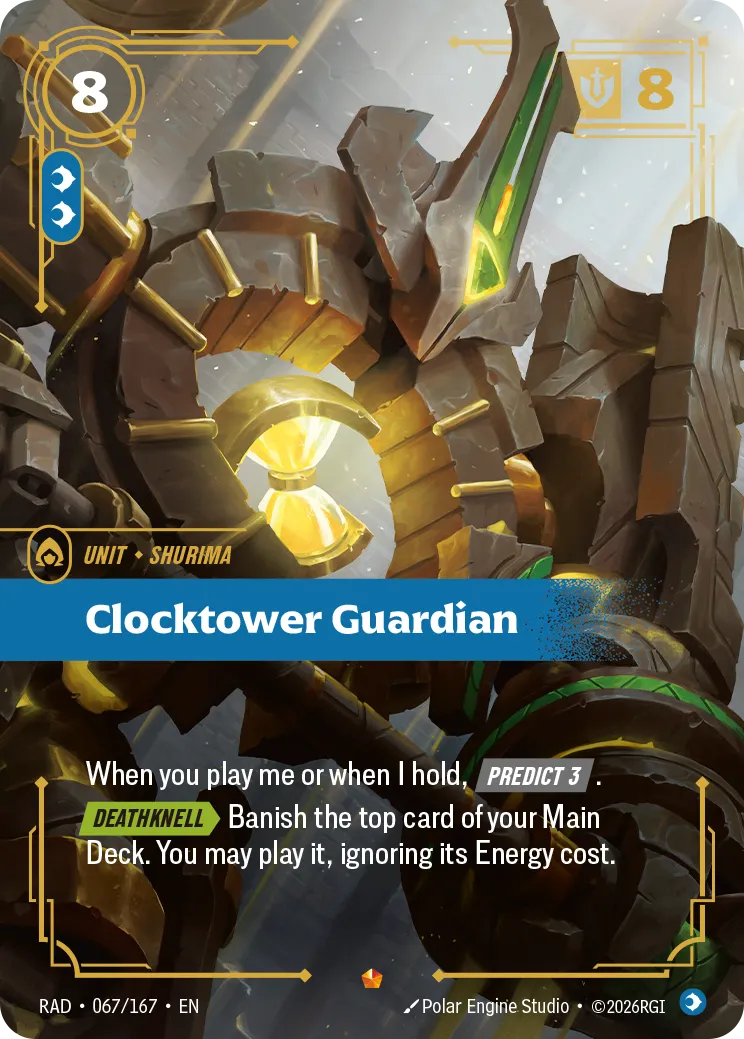 Clocktower Guardian [RAD-067/167] [Radiance]