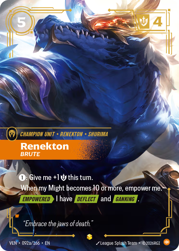Renekton, Brute [VEN-092a/166] [Vendetta]