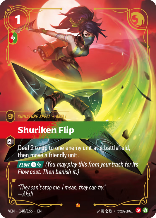 Shuriken Flip [VEN-140/166] [Vendetta]
